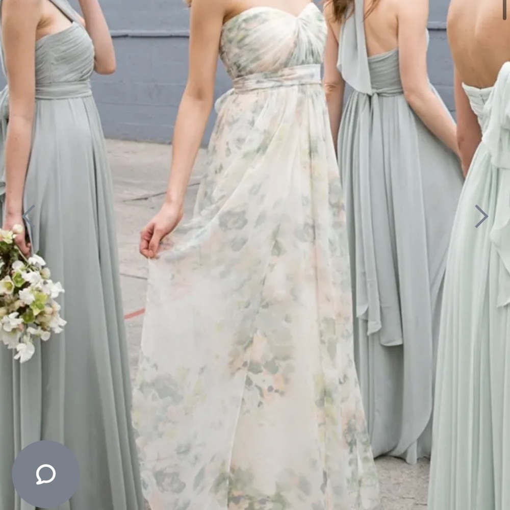 Jenny Yoo Nyla Print Convertible Dress in Vintage Floral